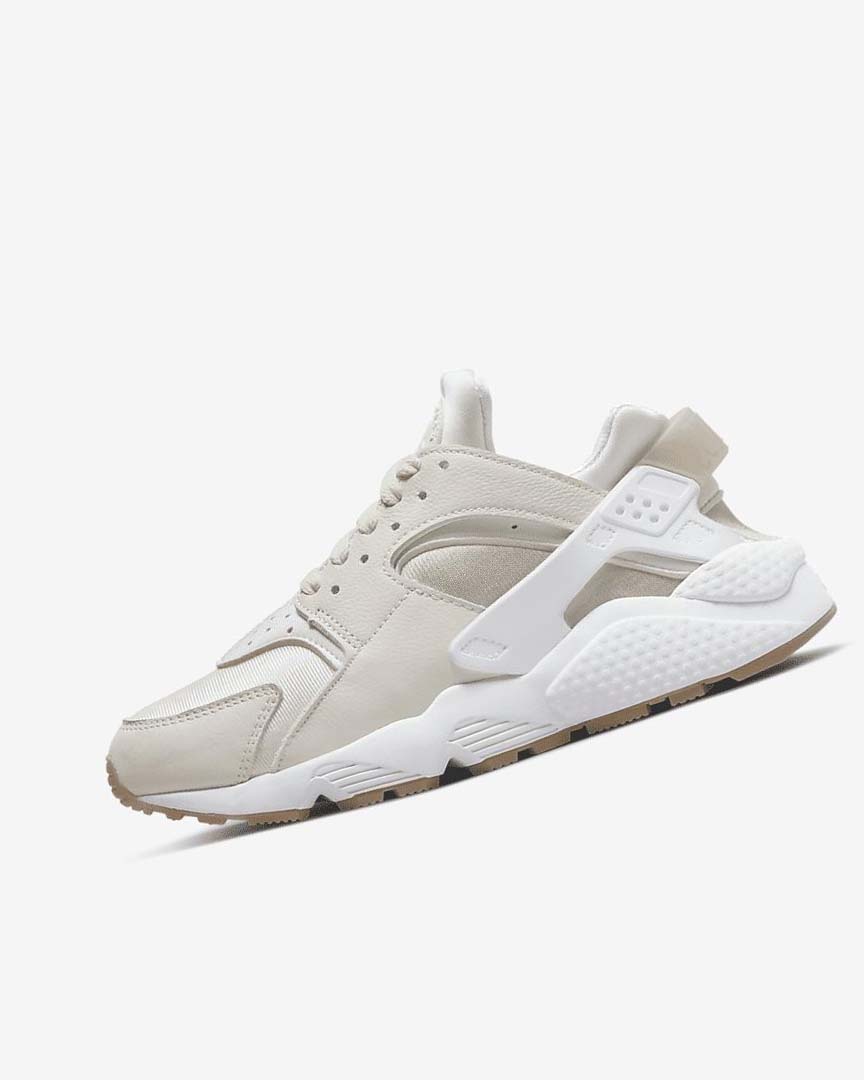 Zapatillas Nike Air Huarache Mujer Kaki Marrones Claro Blancas | CR2499