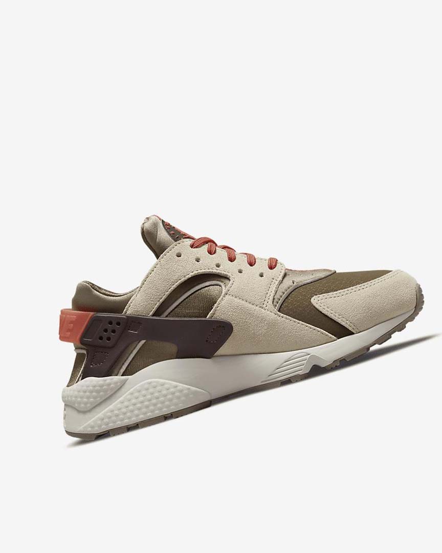 Zapatillas Nike Air Huarache SP Mujer Kaki Burdeos | CR4541