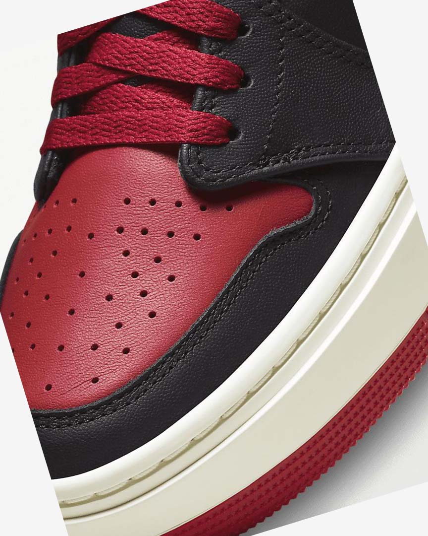 Zapatillas Nike Air Jordan 1 Elevate Low SE Mujer Negras Rojas | CR5405