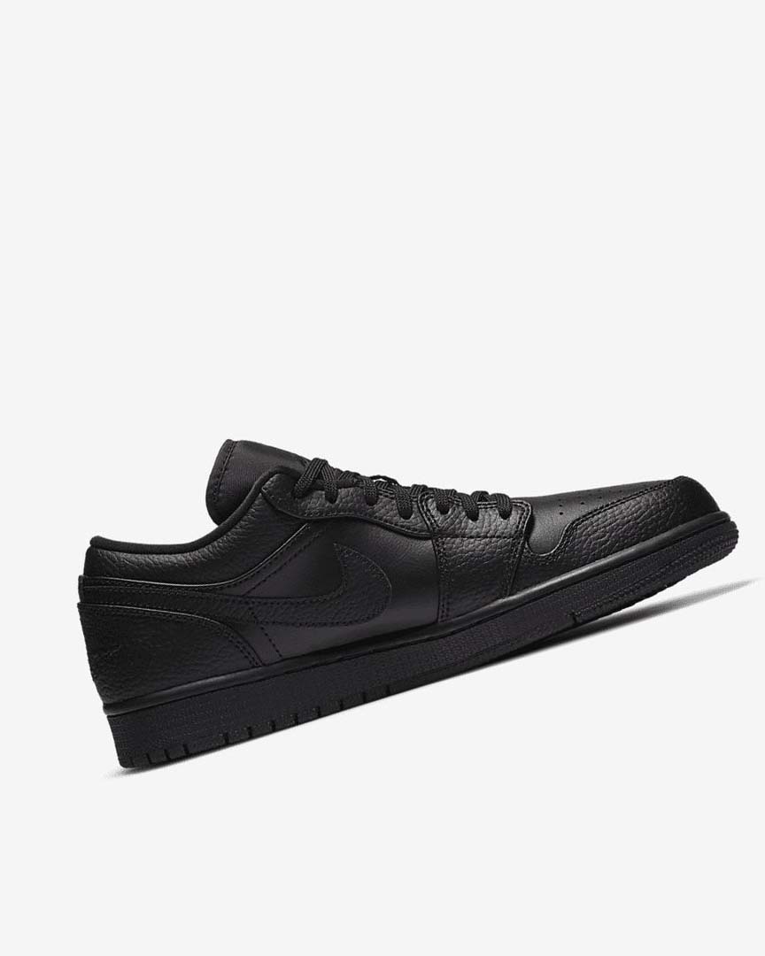 Zapatillas Nike Air Jordan 1 Low Hombre Negras Negras Negras | CR1197