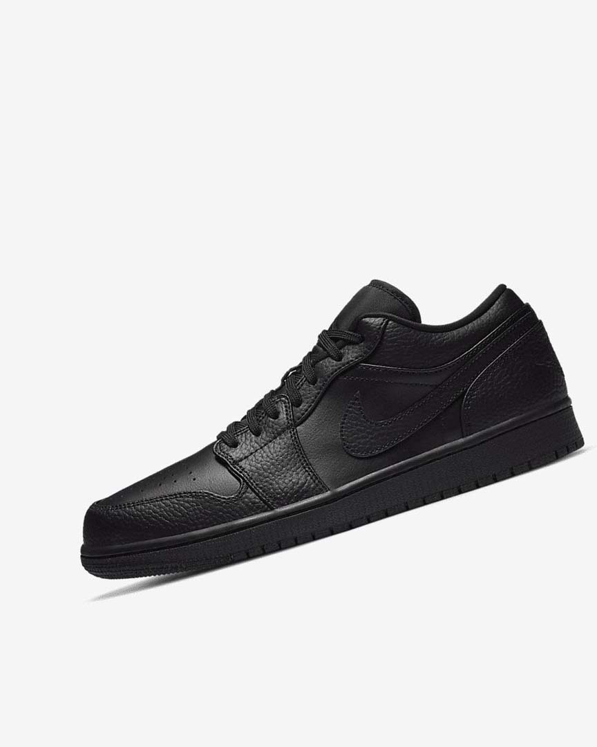 Zapatillas Nike Air Jordan 1 Low Hombre Negras Negras Negras | CR1197