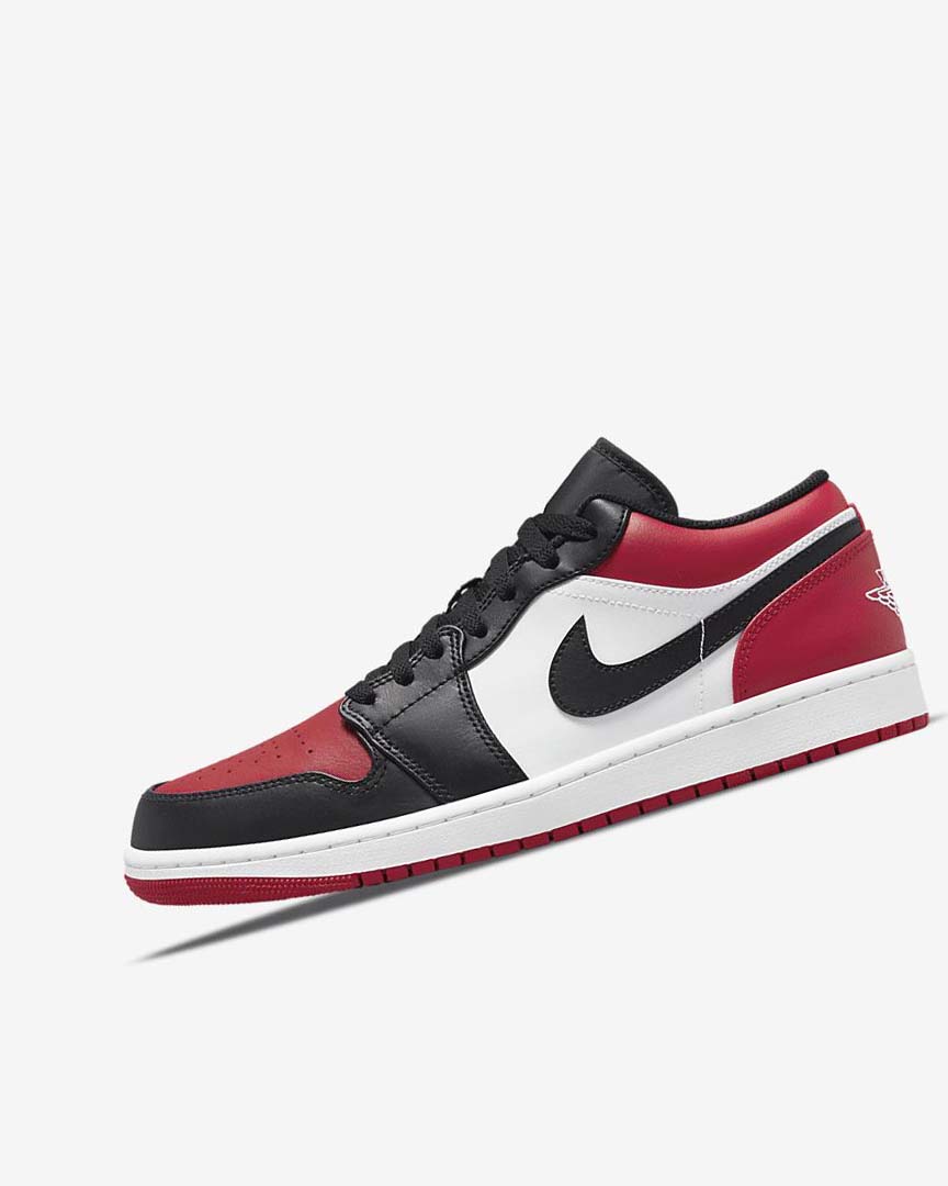 Zapatillas Nike Air Jordan 1 Low Hombre Rojas Negras Blancas | CR4654