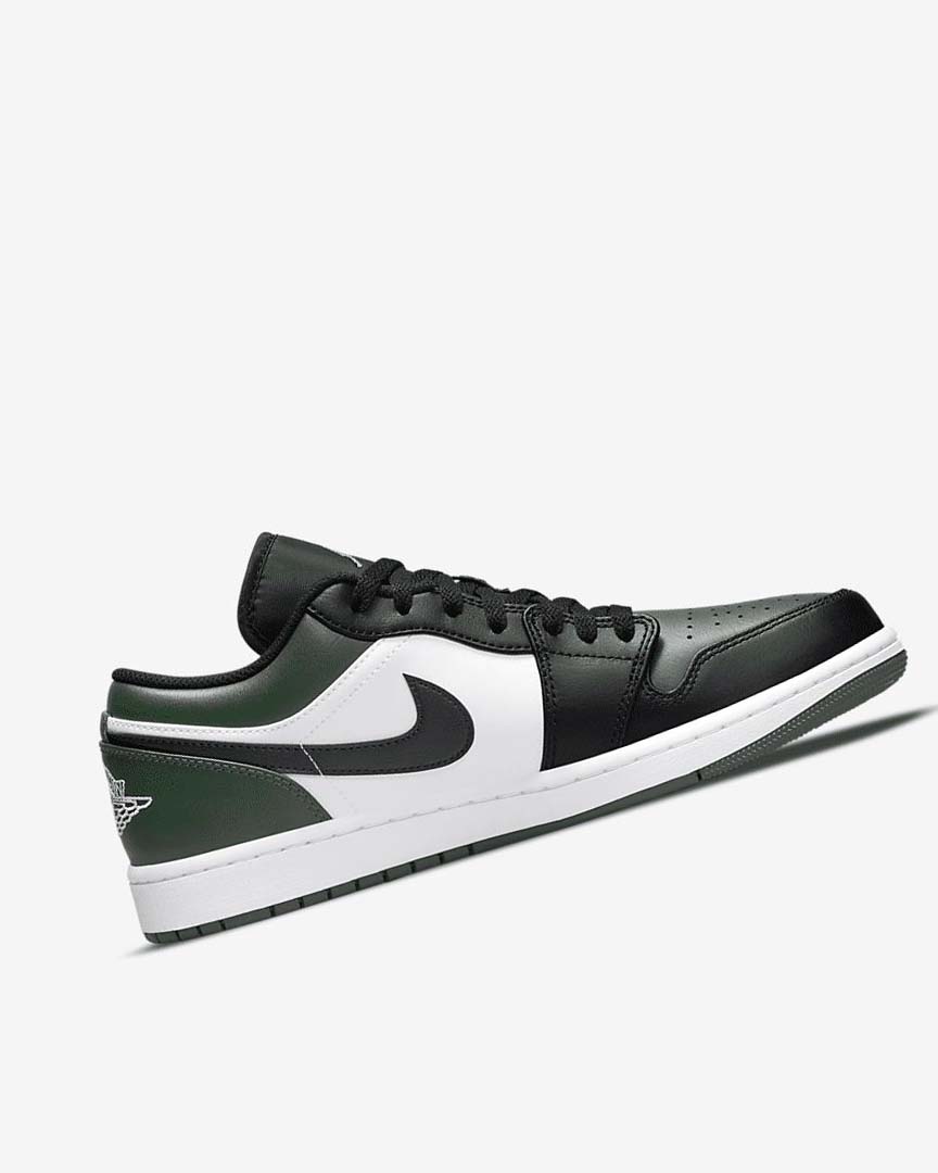 Zapatillas Nike Air Jordan 1 Low Hombre Verde Blancas Negras | CR4662