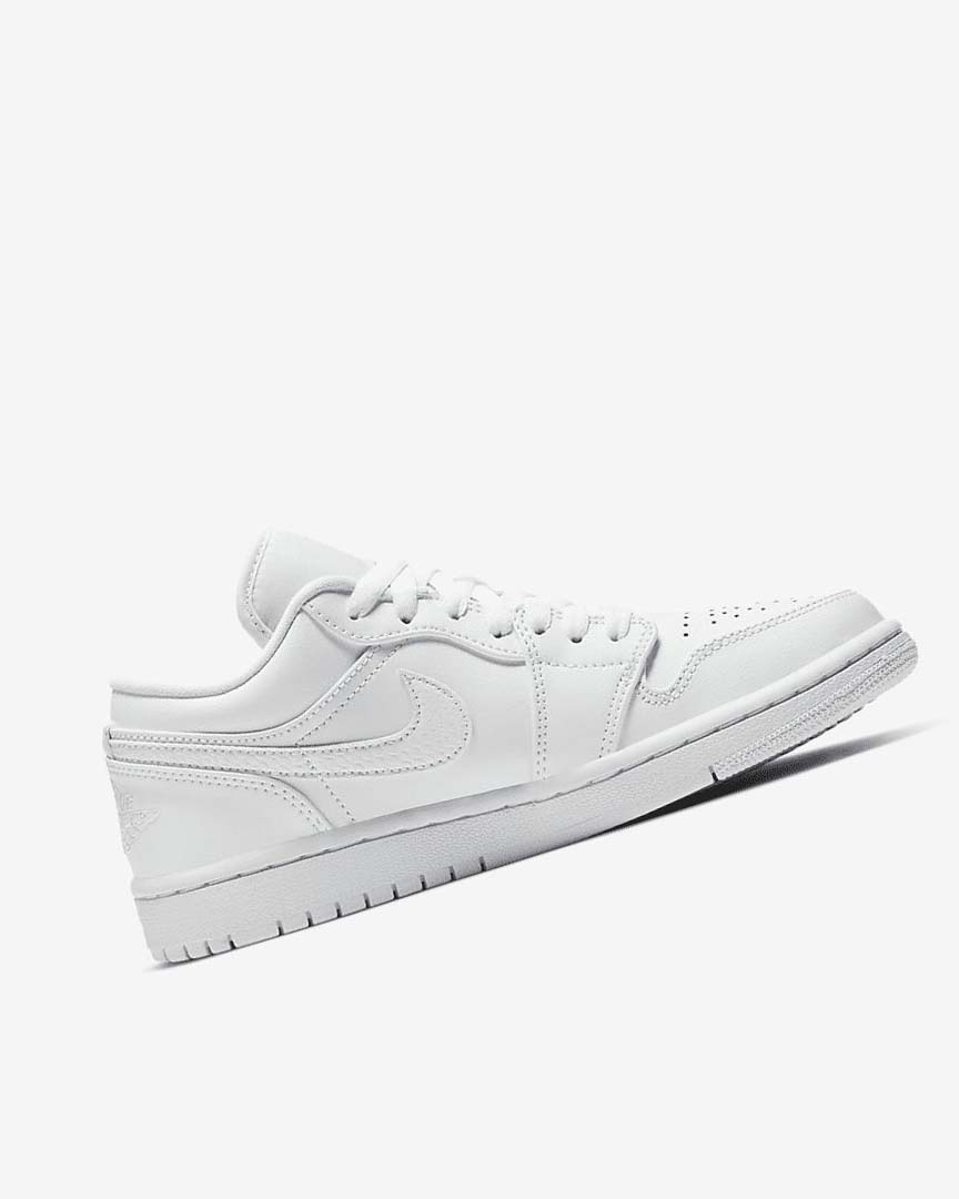 Zapatillas Nike Air Jordan 1 Low Mujer Blancas Blancas Blancas | CR5498