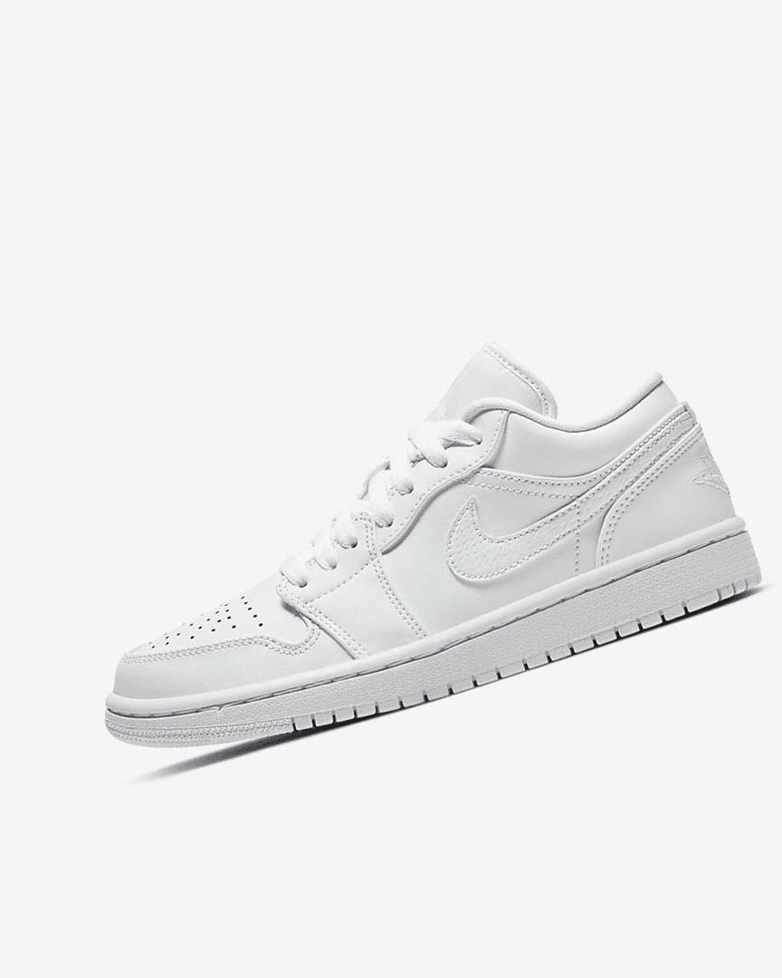 Zapatillas Nike Air Jordan 1 Low Mujer Blancas Blancas Blancas | CR5498