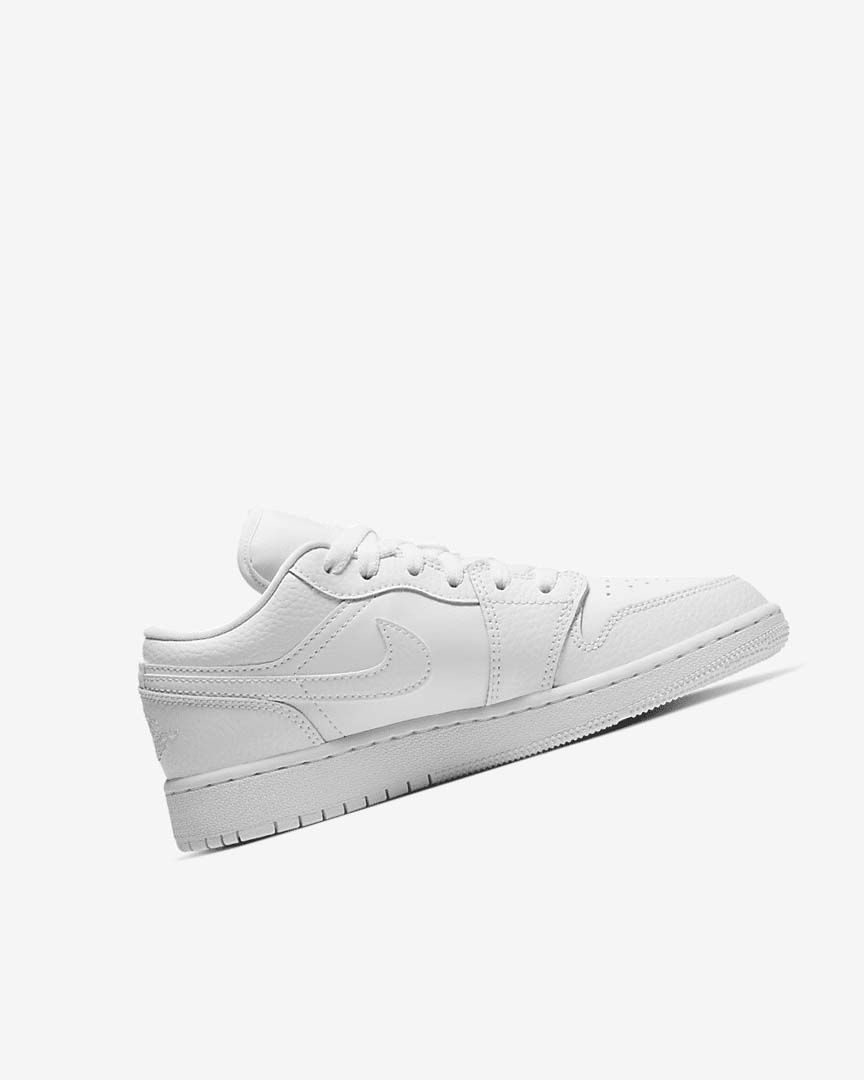 Zapatillas Nike Air Jordan 1 Low Niño Blancas Blancas Blancas | CR3234