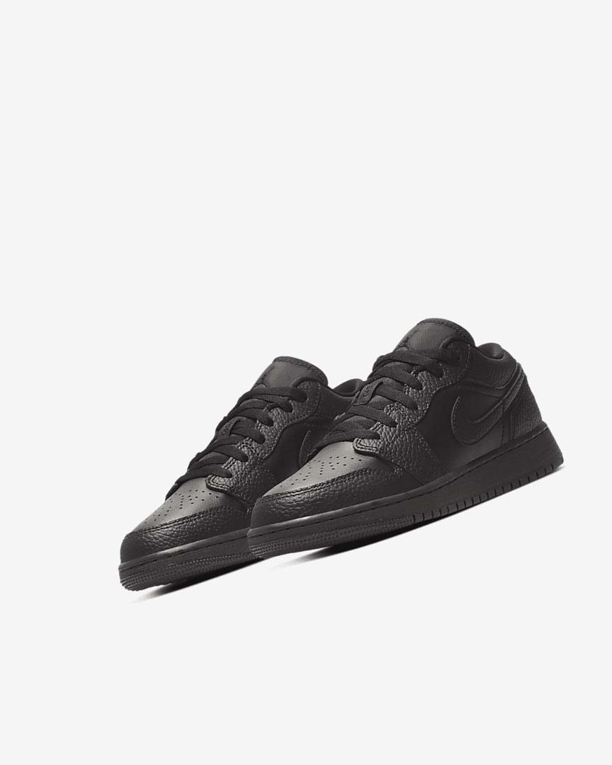 Zapatillas Nike Air Jordan 1 Low Niño Negras Negras Negras | CR4554