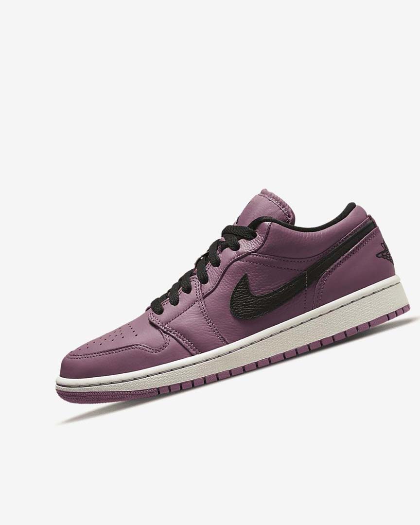 Zapatillas Nike Air Jordan 1 Low SE Mujer Beige Claro Negras | CR2974