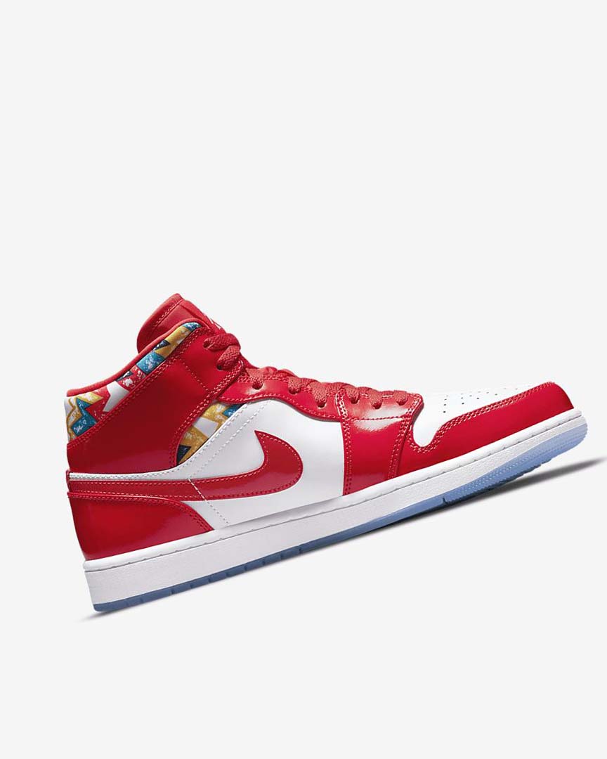 Zapatillas Nike Air Jordan 1 Mid SE Hombre Rojas Azul Marino Blancas | CR2243