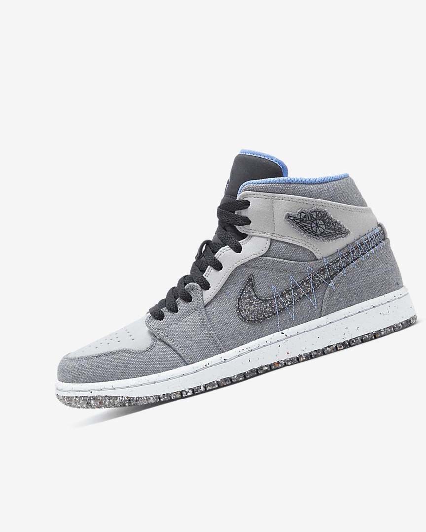 Zapatillas Nike Air Jordan 1 Mid SE Hombre Gris Negras Azules Azules | CR4530