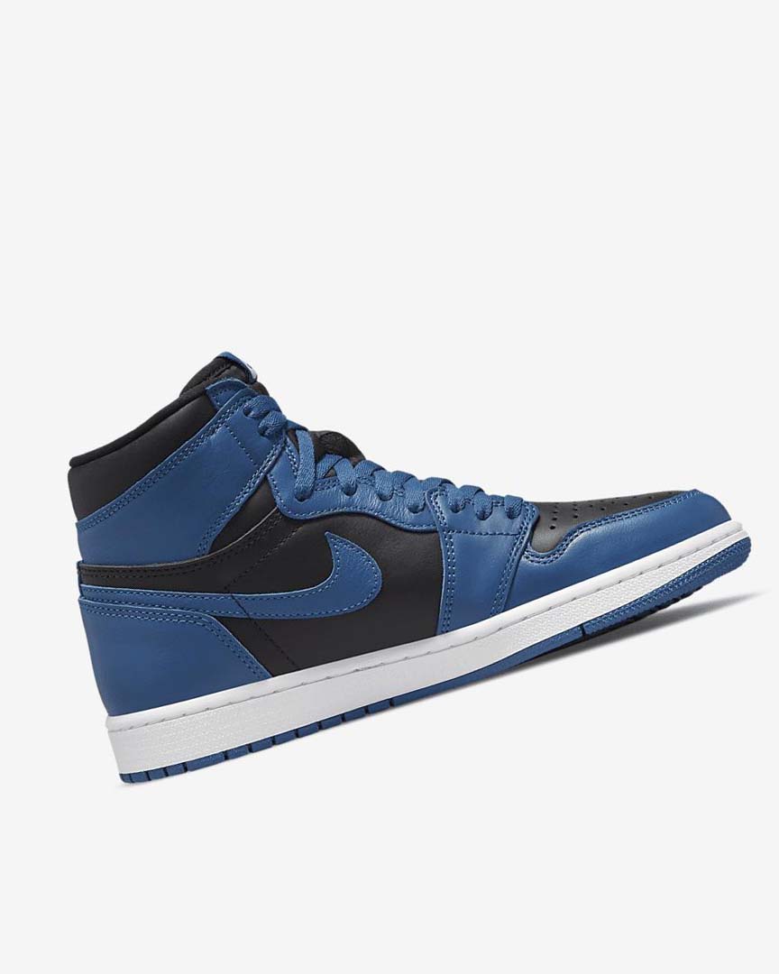 Zapatillas Nike Air Jordan 1 Retro High OG Hombre Azules Oscuro Blancas Negras | CR2472