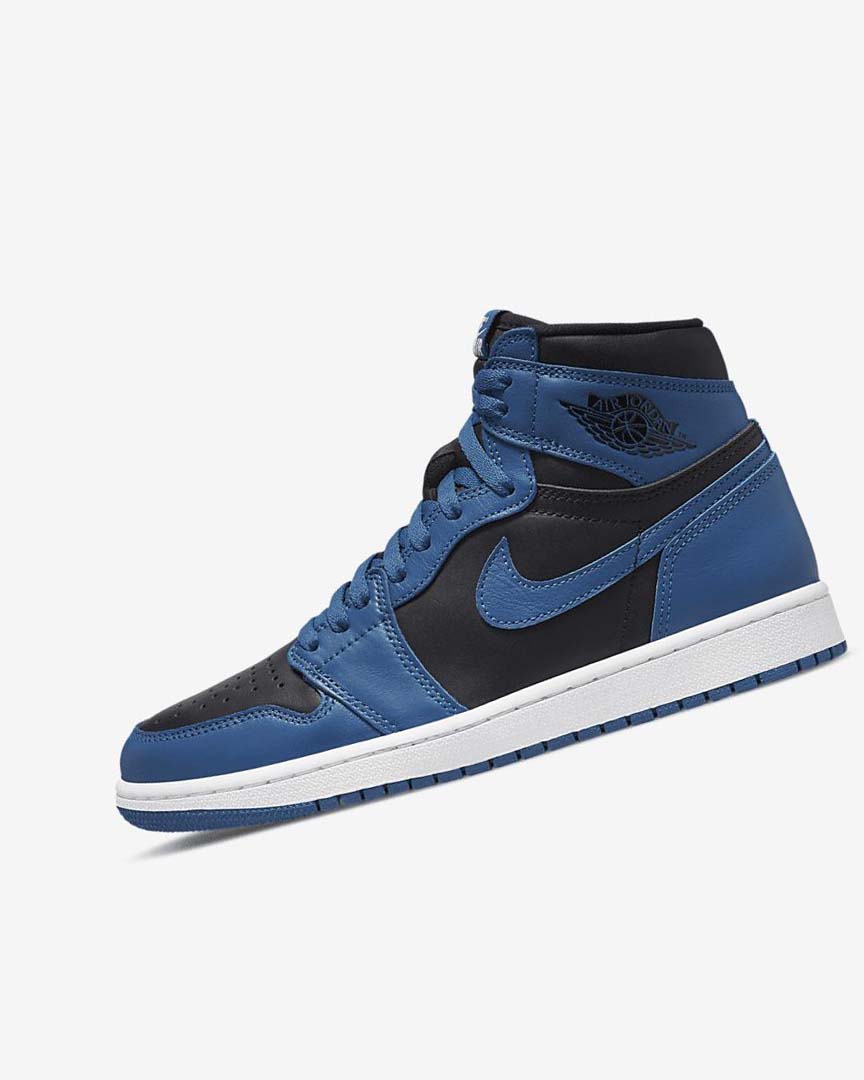 Zapatillas Nike Air Jordan 1 Retro High OG Hombre Azules Oscuro Blancas Negras | CR2472