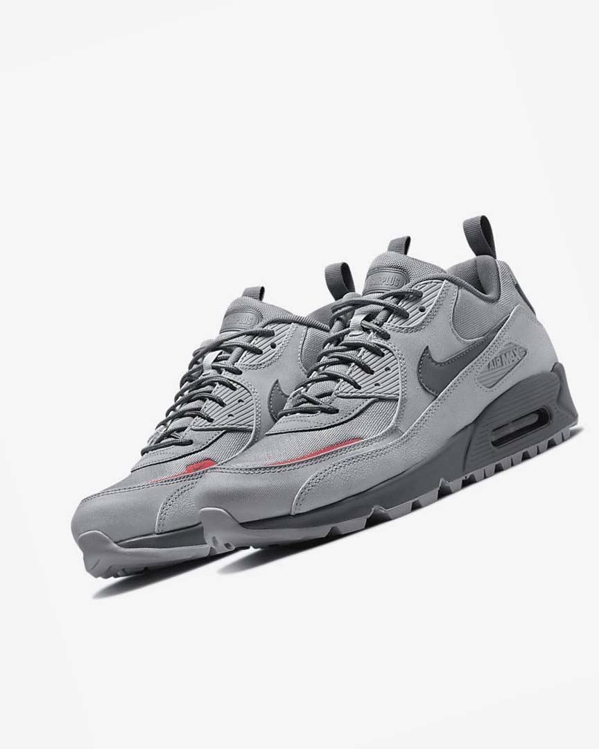 Zapatillas Nike Air Max 90 Surplus Hombre Gris Rosas Azules Claro Gris | CR2281