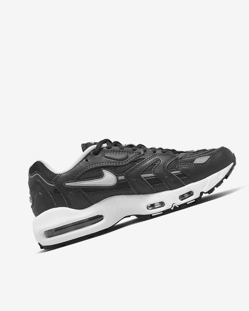 Zapatillas Nike Air Max 96 2 Mujer Negras Metal Plateadas Blancas | CR4865