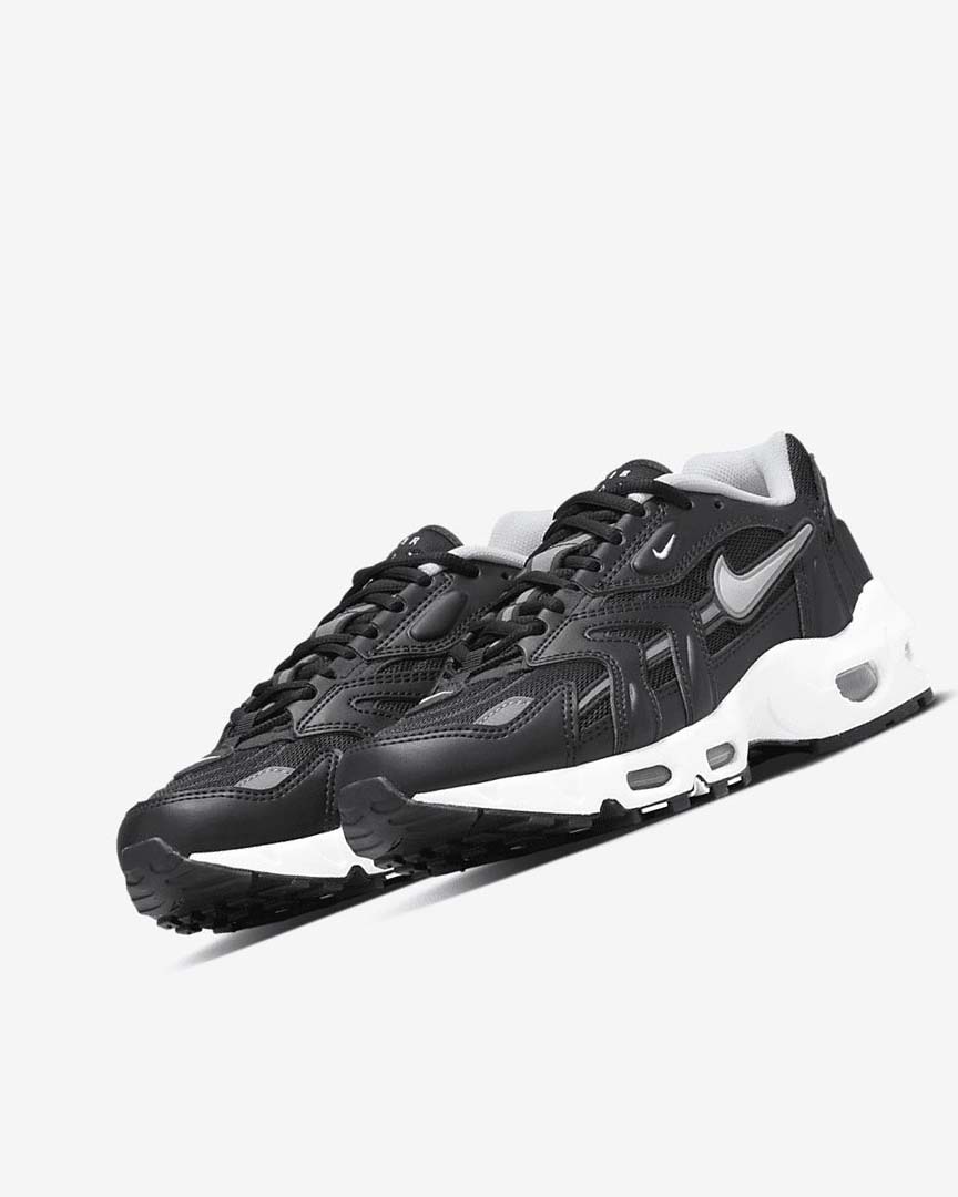 Zapatillas Nike Air Max 96 2 Mujer Negras Metal Plateadas Blancas | CR4865