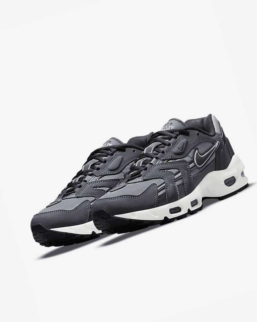 Zapatillas Nike Air Max 96 II Hombre Gris Gris Oscuro Blancas Negras | CR5316