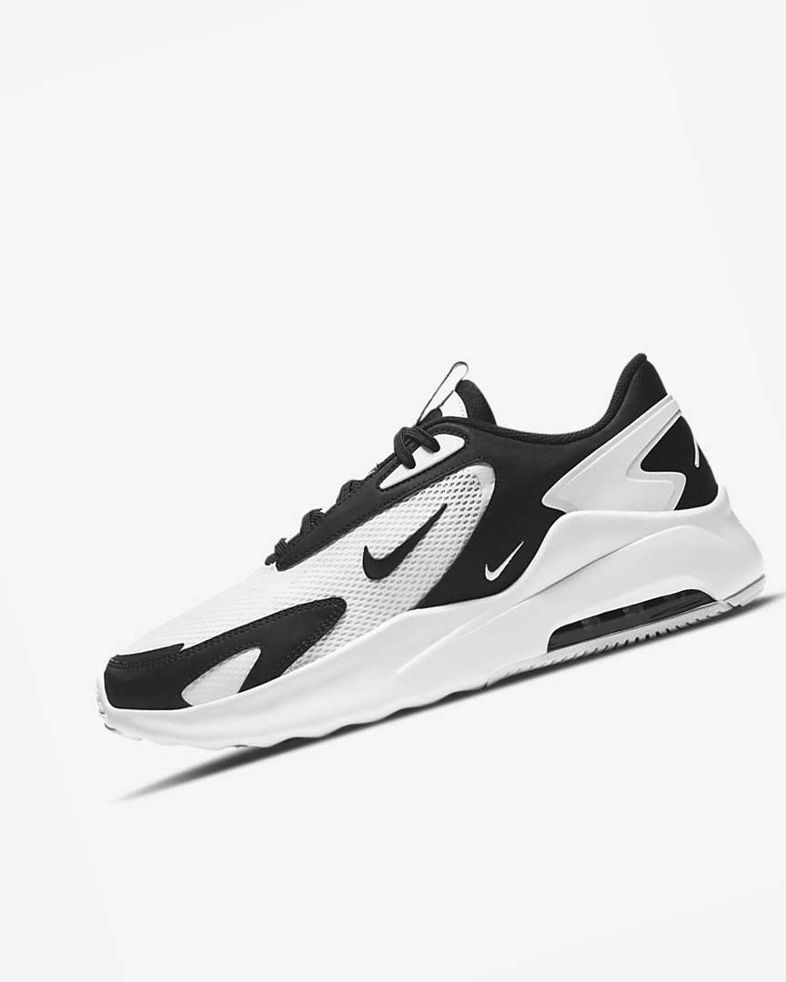 Zapatillas Nike Air Max Bolt Hombre Blancas Blancas Negras | CR1121