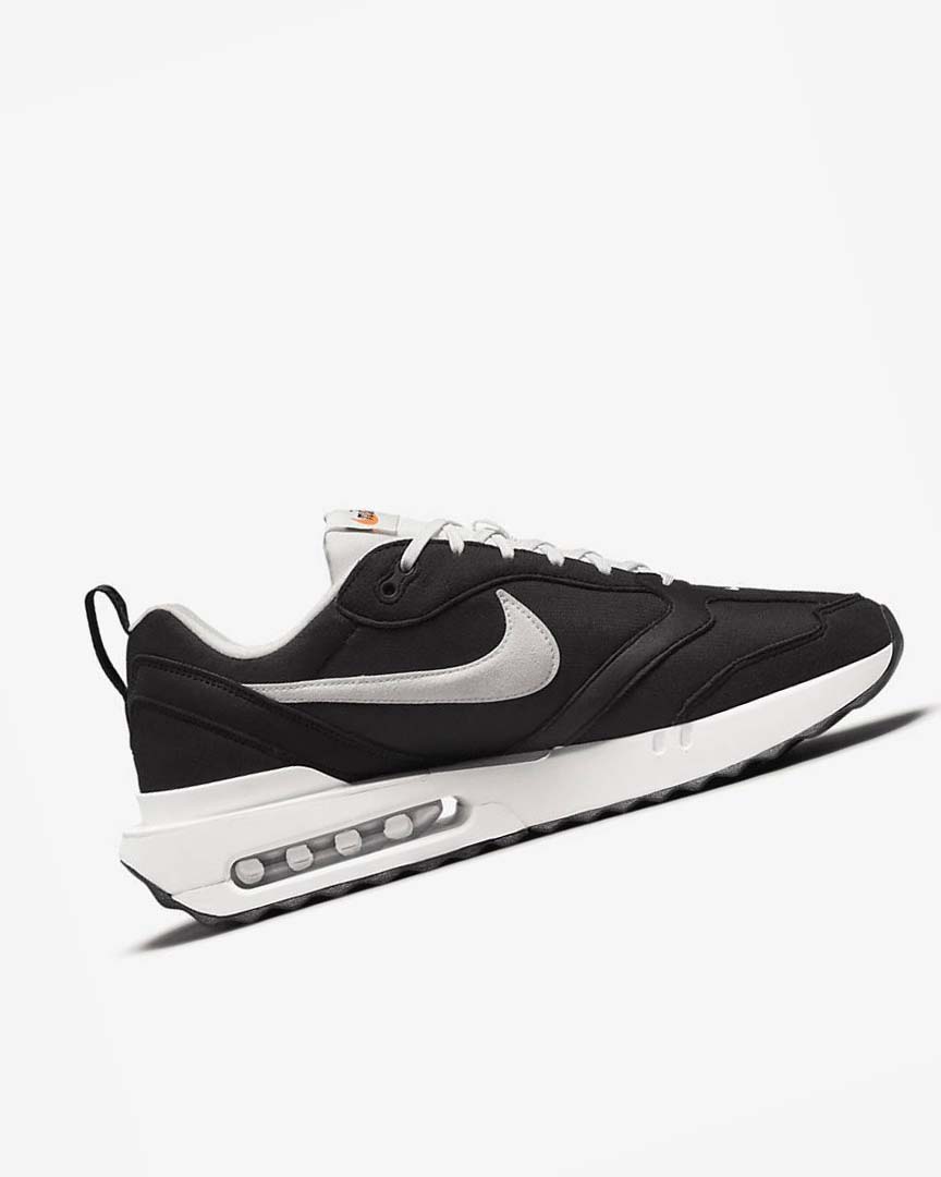 Zapatillas Nike Air Max Dawn Hombre Negras Metal Plateadas Naranjas Blancas | CR3259