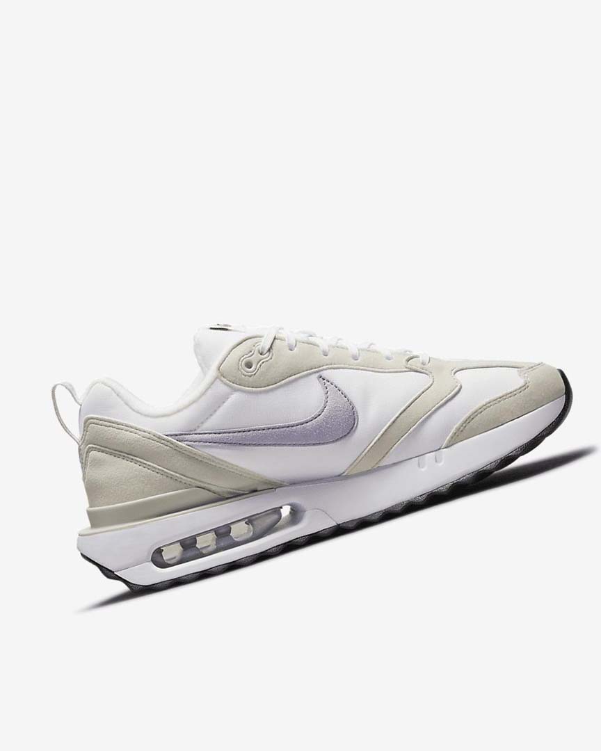 Zapatillas Nike Air Max Dawn Mujer Blancas Beige Claro Negras Moradas | CR3271