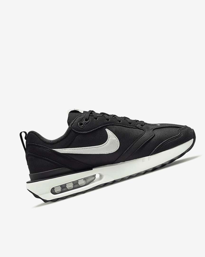 Zapatillas Nike Air Max Dawn Mujer Negras Metal Plateadas Naranjas Blancas | CR5013