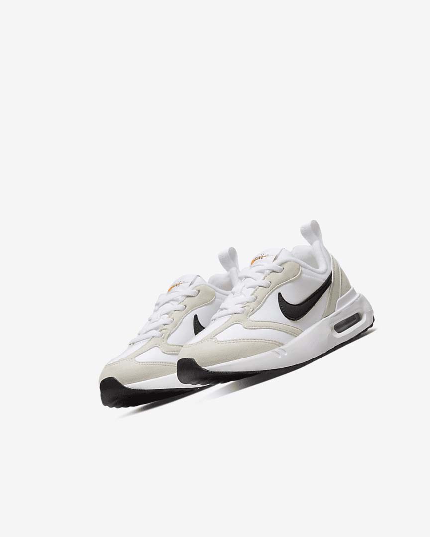 Zapatillas Nike Air Max Dawn Niña Blancas Beige Claro Negras | CR2523