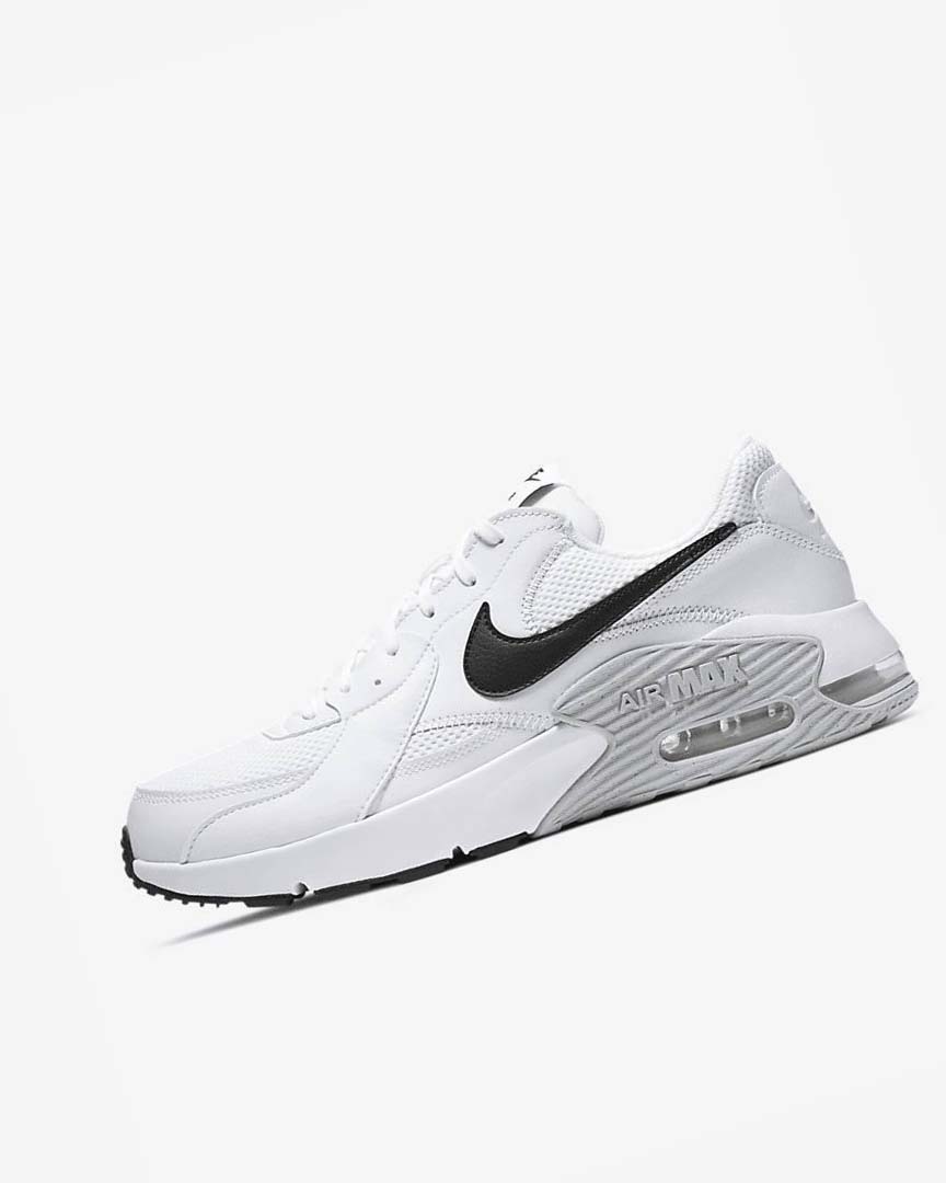 Zapatillas Nike Air Max Excee Hombre Blancas Plateadas Negras | CR4918