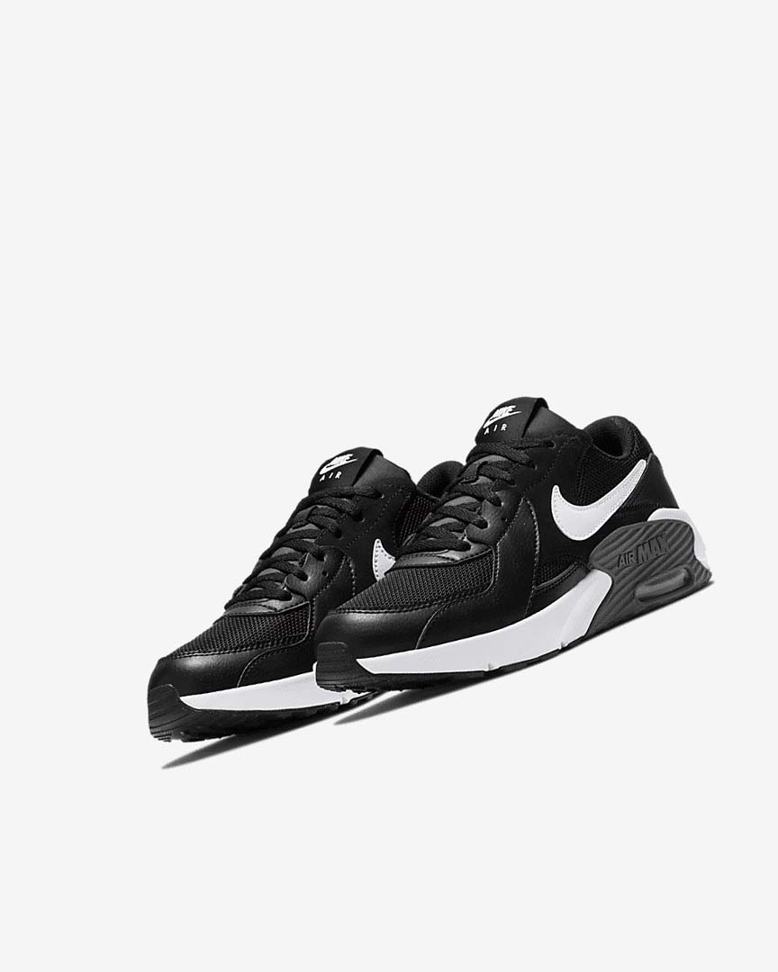 Zapatillas Nike Air Max Excee Niña Negras Gris Oscuro Blancas | CR5302