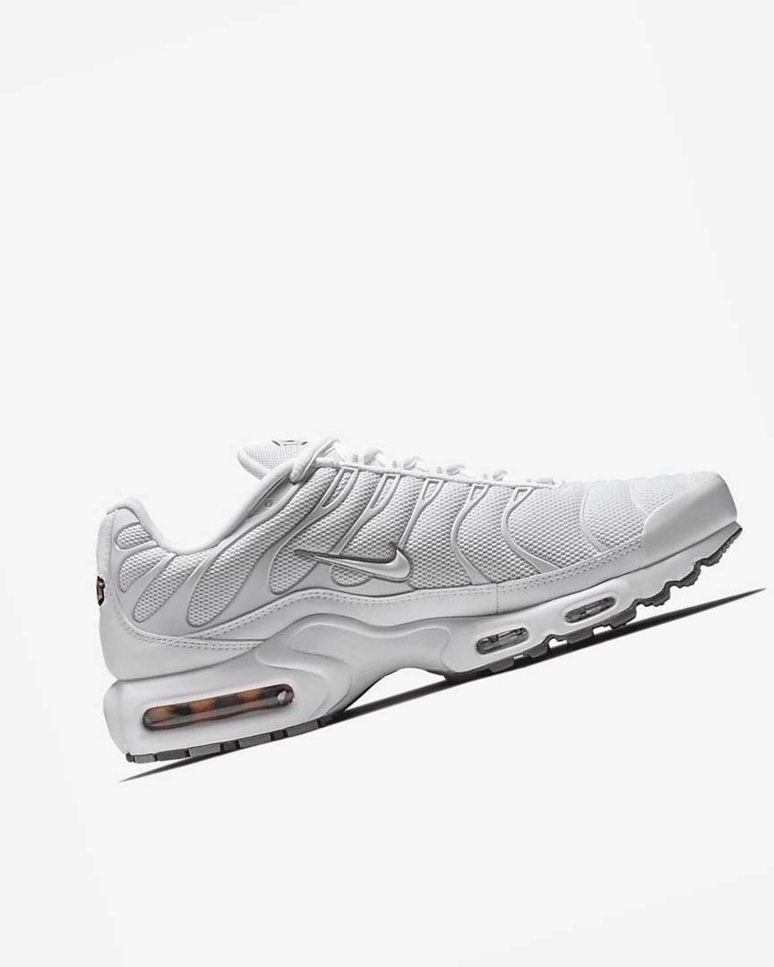 Zapatillas Nike Air Max Plus Hombre Blancas Negras Gris Blancas | CR2461