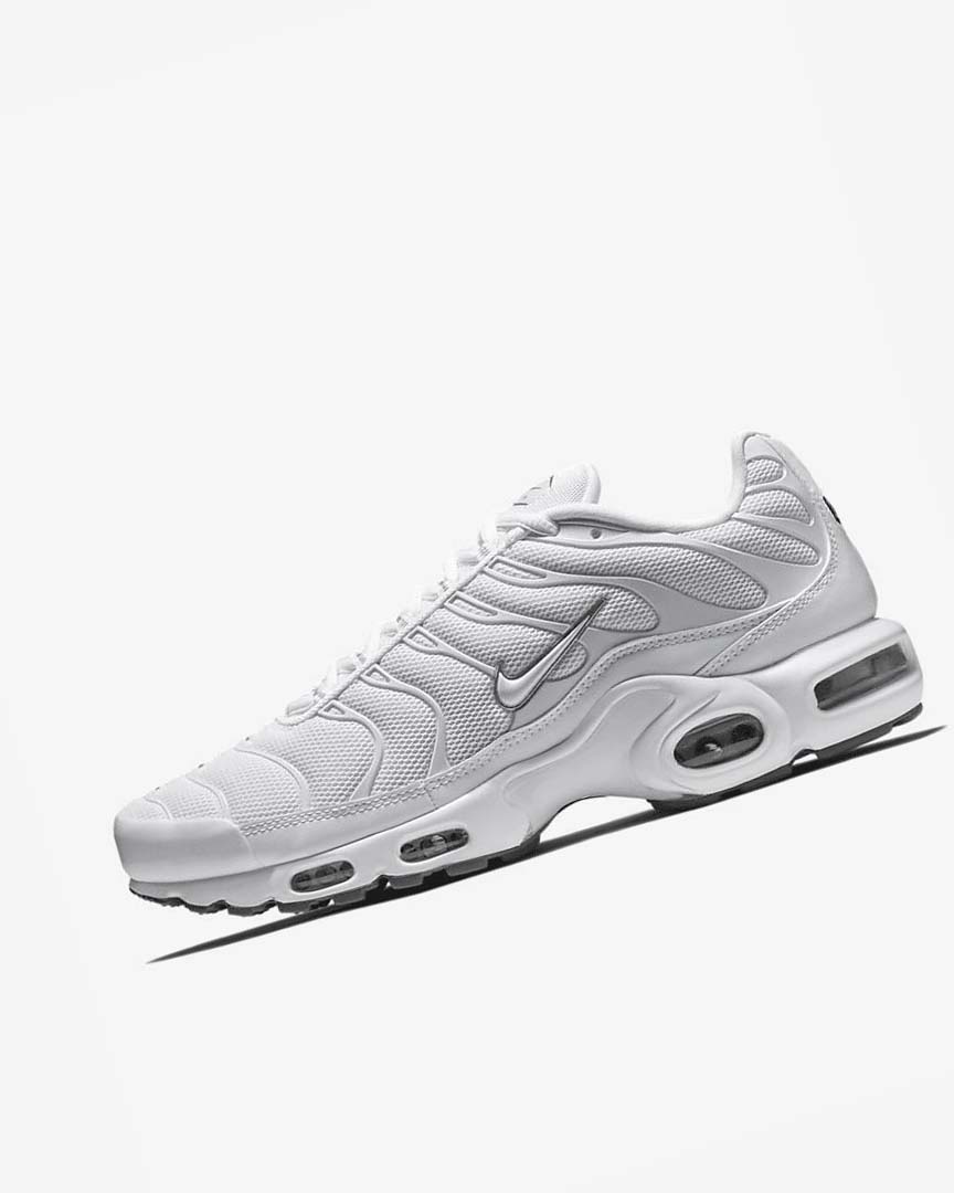 Zapatillas Nike Air Max Plus Hombre Blancas Negras Gris Blancas | CR2461