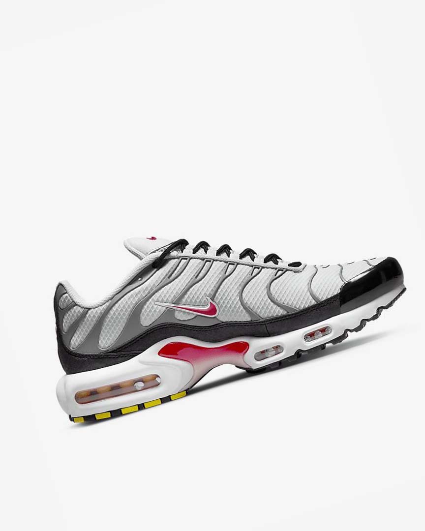 Zapatillas Nike Air Max Plus Hombre Gris Negras Rojas | CR1157