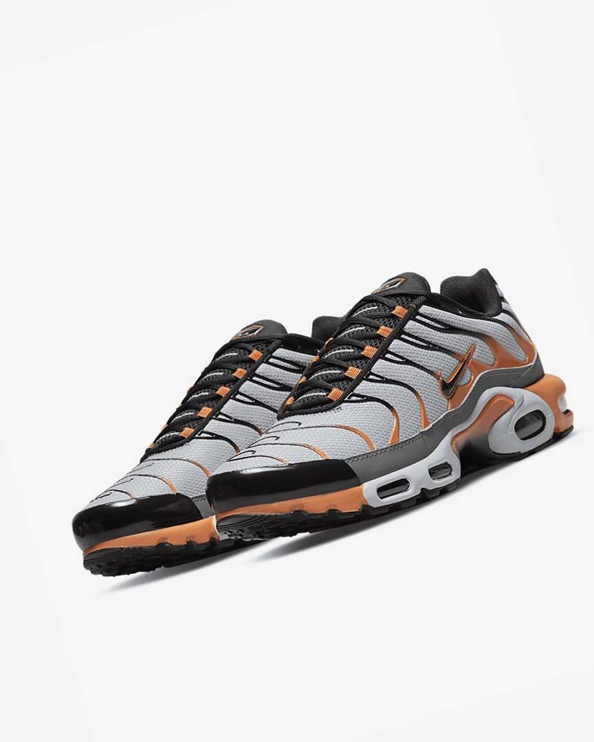 Zapatillas Nike Air Max Plus Hombre Gris Gris Amarillo Oscuro Negras | CR2816