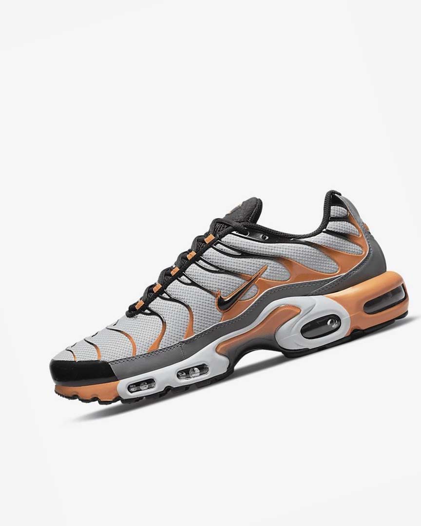 Zapatillas Nike Air Max Plus Hombre Gris Gris Amarillo Oscuro Negras | CR2816