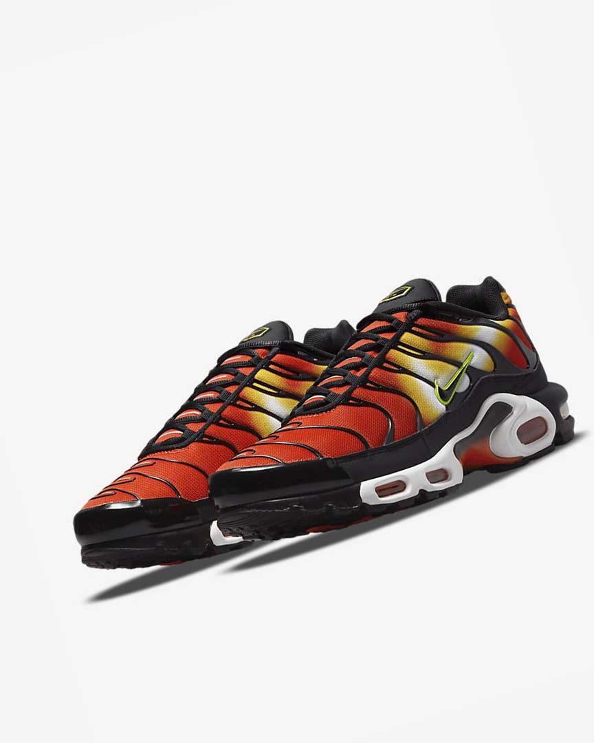 Zapatillas Nike Air Max Plus Hombre Naranjas Doradas Negras | CR3220