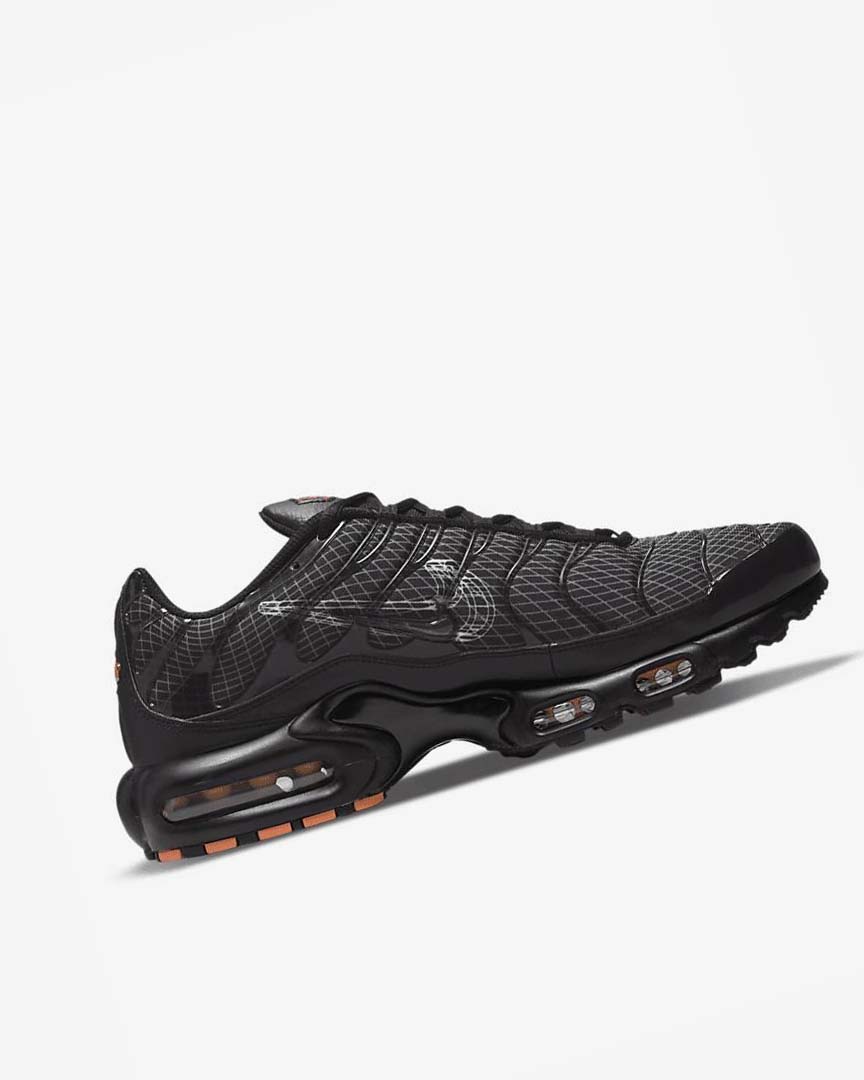 Zapatillas Nike Air Max Plus Hombre Negras Naranjas Gris Blancas | CR5543