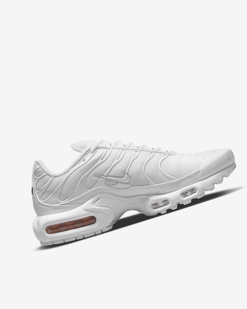 Zapatillas Nike Air Max Plus Mujer Blancas Plateadas Blancas | CR5336