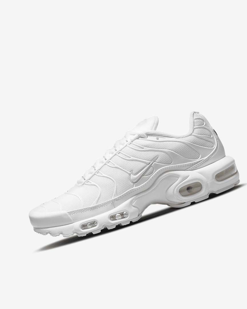 Zapatillas Nike Air Max Plus Mujer Blancas Plateadas Blancas | CR5336