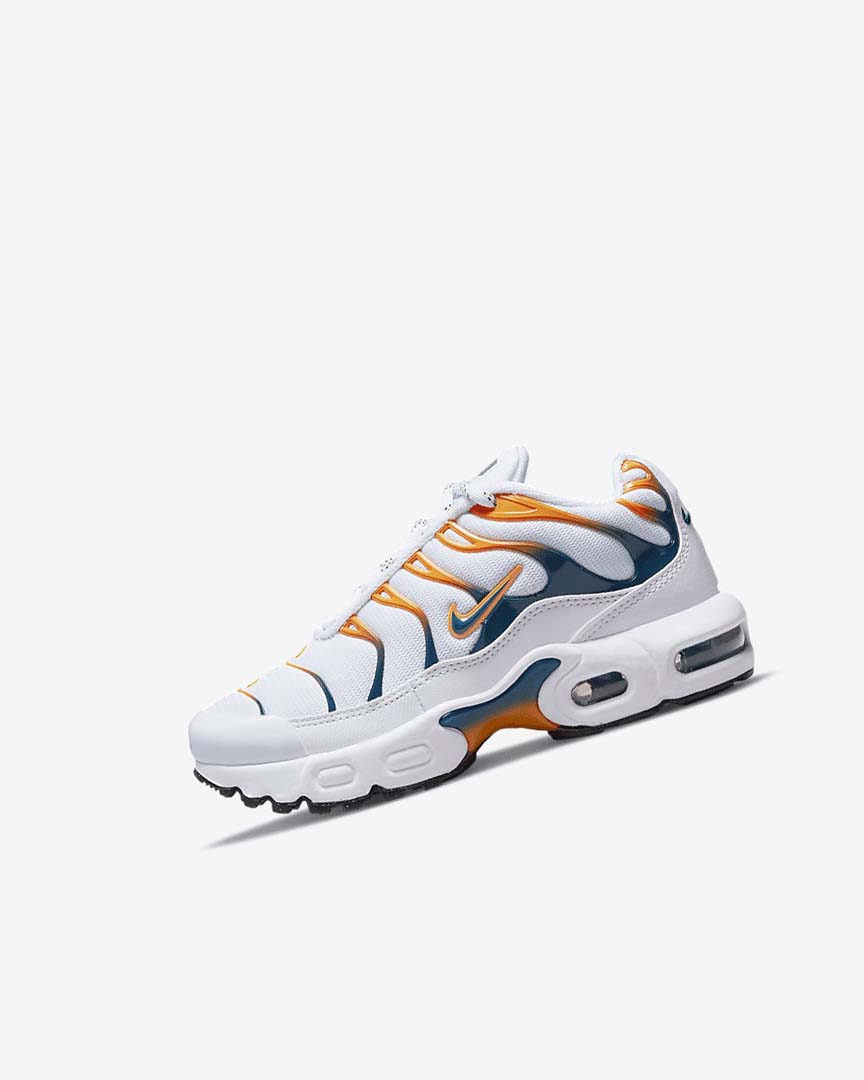 Zapatillas Nike Air Max Plus Niña Blancas Negras | CR3161