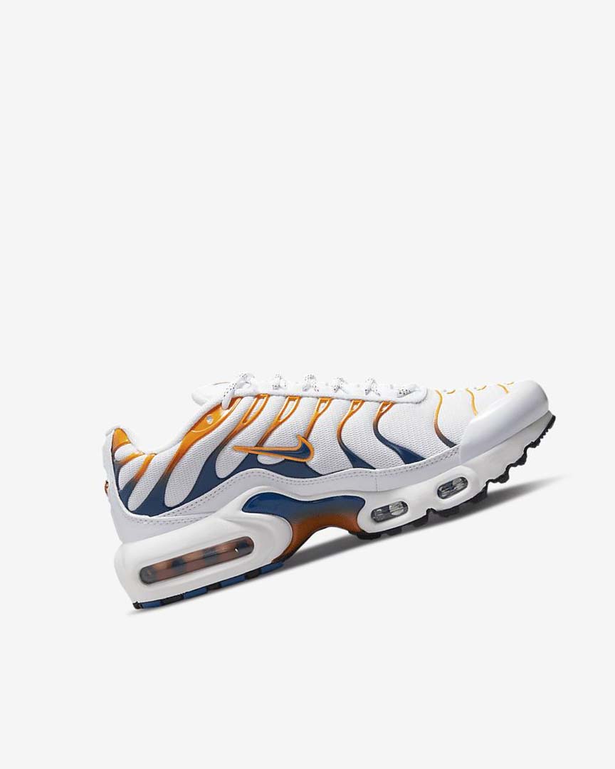 Zapatillas Nike Air Max Plus Niña Blancas Negras | CR4700