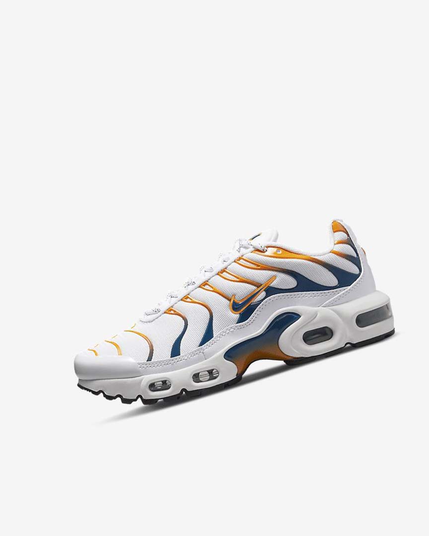 Zapatillas Nike Air Max Plus Niña Blancas Negras | CR4700