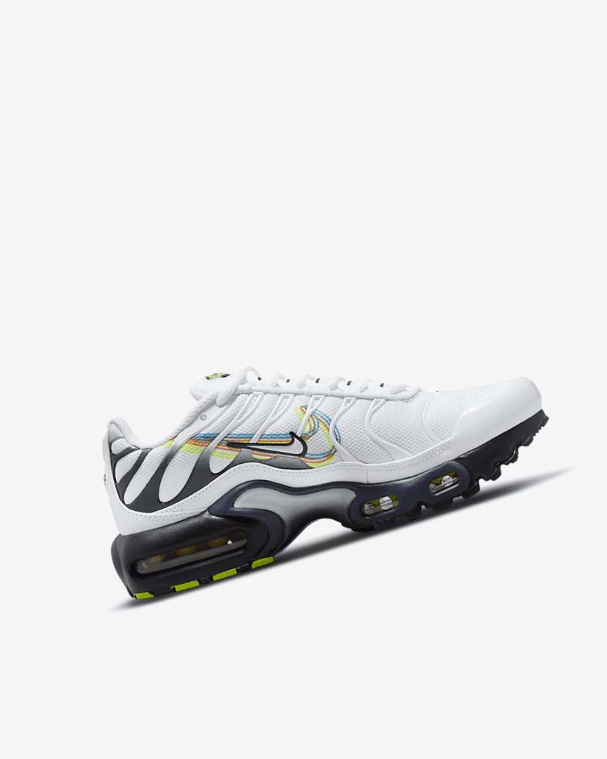 Zapatillas Nike Air Max Plus Niña Blancas Gris Azules | CR5260