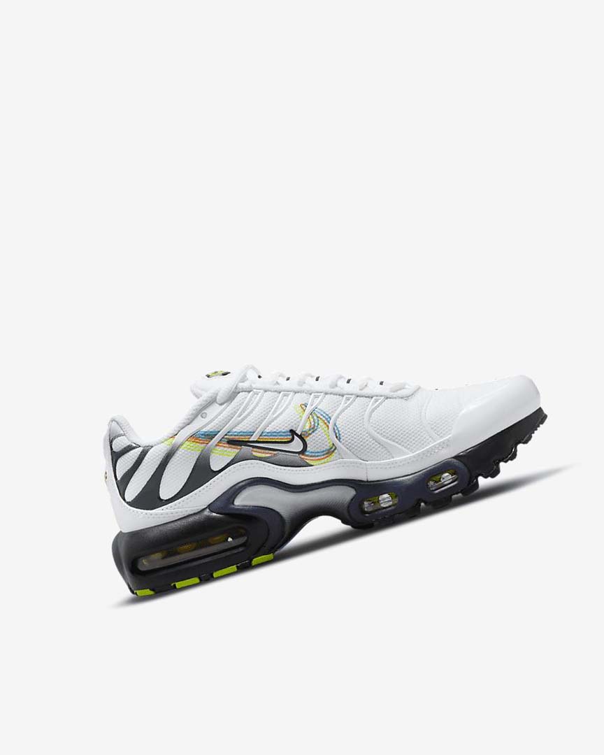 Zapatillas Nike Air Max Plus Niño Blancas Gris Azules | CR5008