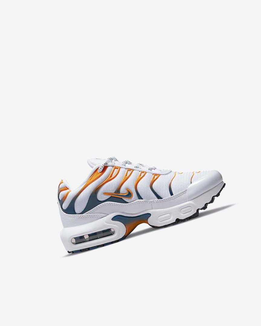 Zapatillas Nike Air Max Plus Niño Blancas Negras | CR5548