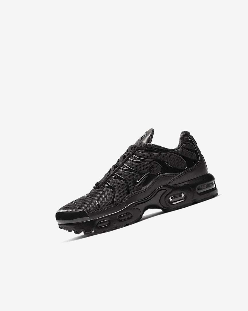 Zapatillas Nike Air Max Plus Niño Negras Negras Negras | CR5401