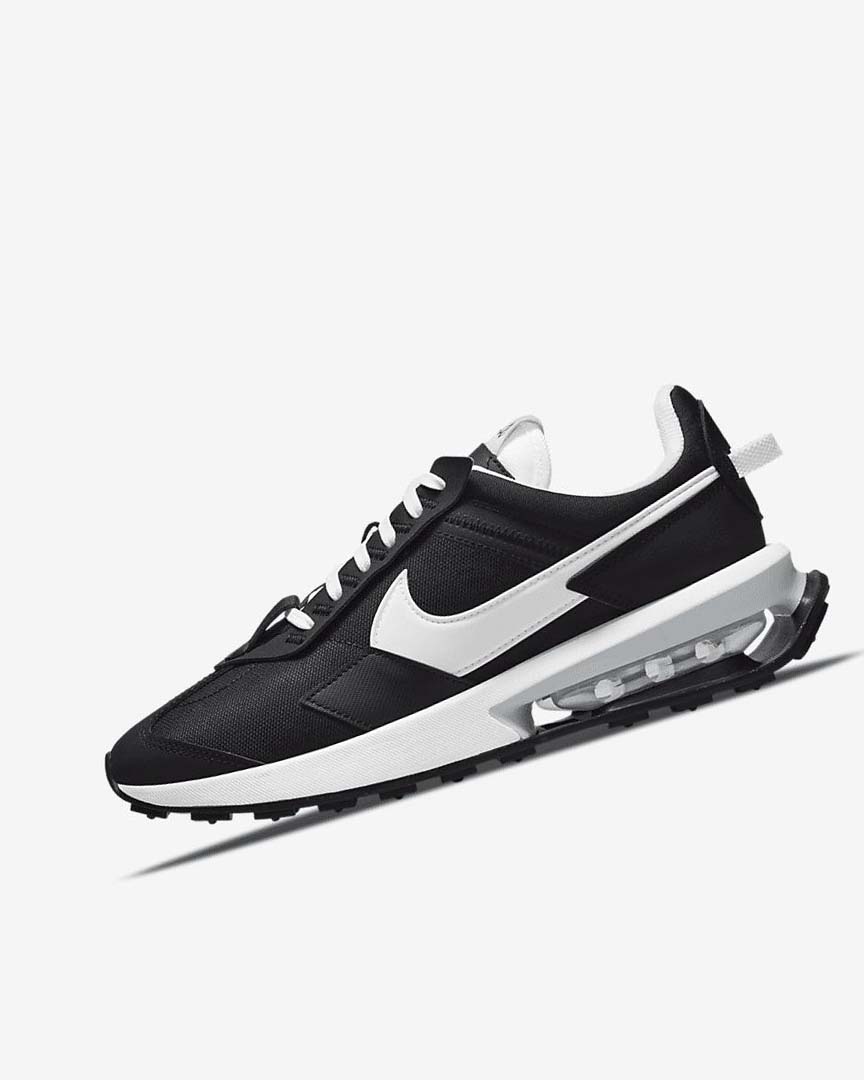 Zapatillas Nike Air Max Pre-Day Mujer Negras Metal Plateadas Blancas | CR3065