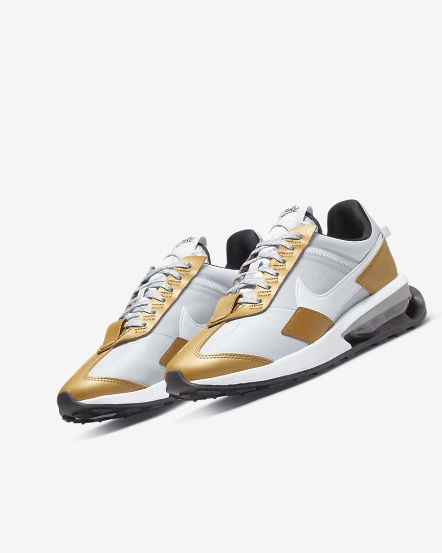 Zapatillas Nike Air Max Pre-Day SE Mujer Plateadas Metal Doradas Metal Plateadas Blancas | CR2244