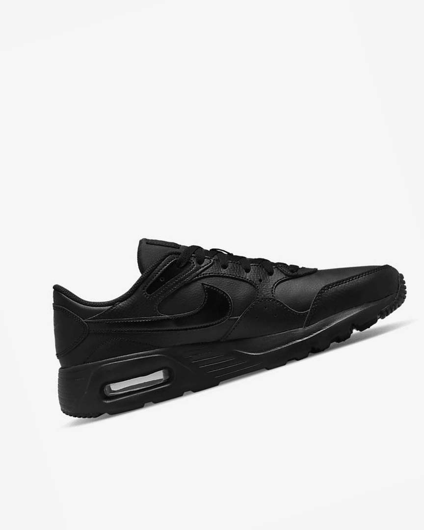 Zapatillas Nike Air Max SC Cuero Hombre Negras Negras Negras | CR2393