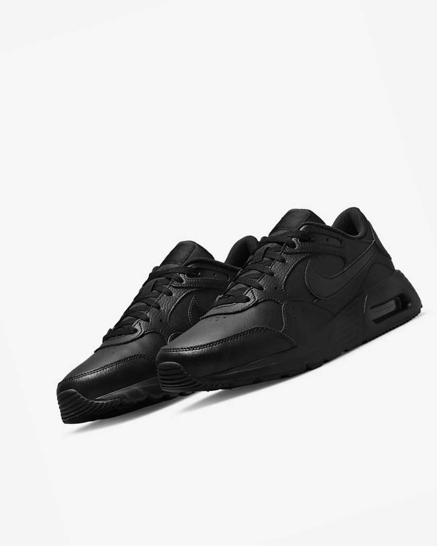 Zapatillas Nike Air Max SC Cuero Hombre Negras Negras Negras | CR2393