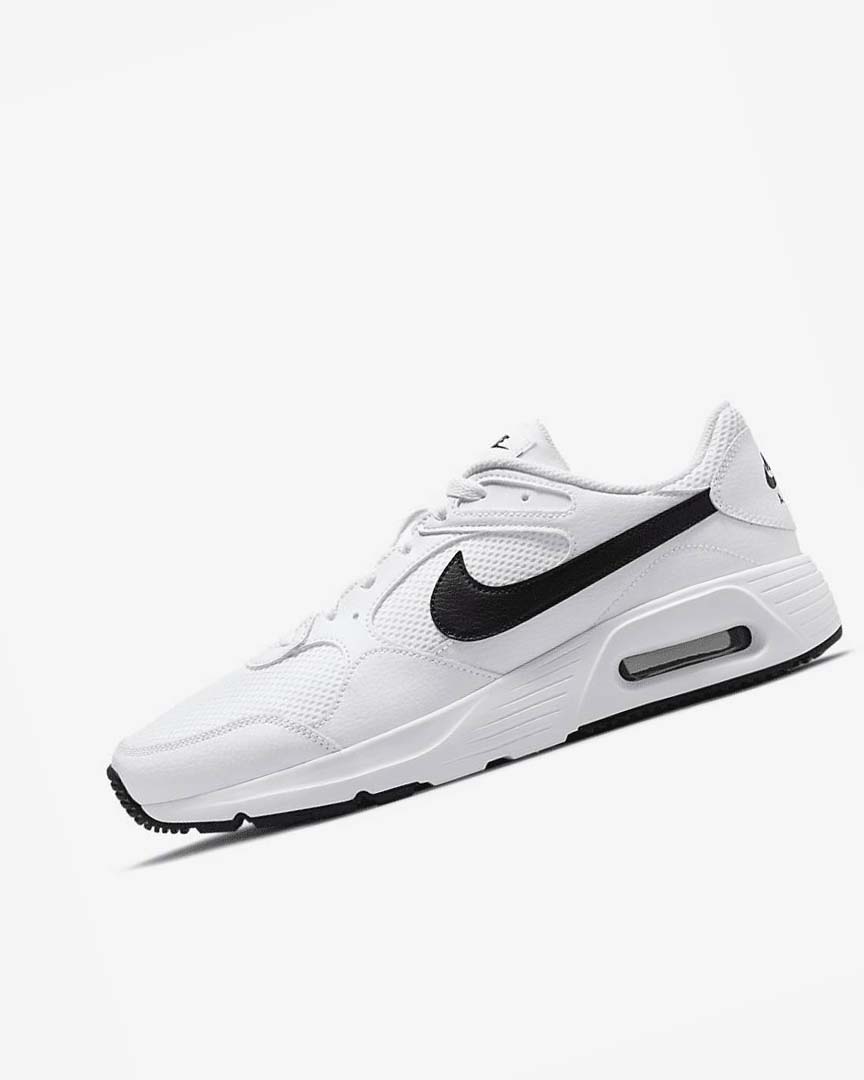 Zapatillas Nike Air Max SC Hombre Blancas Blancas Negras | CR5070