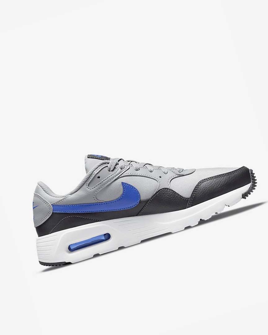 Zapatillas Nike Air Max SC Hombre Gris Claro Gris Oscuro Blancas Azul Real | CR2880