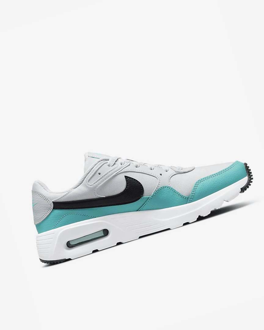 Zapatillas Nike Air Max SC Hombre Turquesa Blancas Negras | CR4706